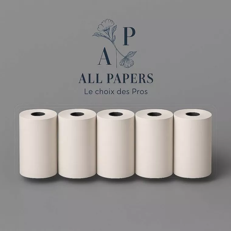 Acheter un stock de rouleaux thermiques pour la caisse d'un primeur, Nîmes, All Papers